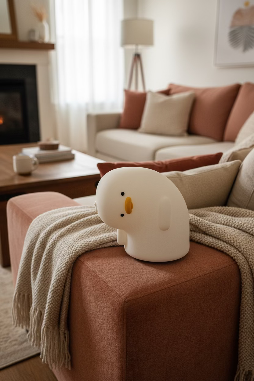 Silicone Lamp Why Duck
