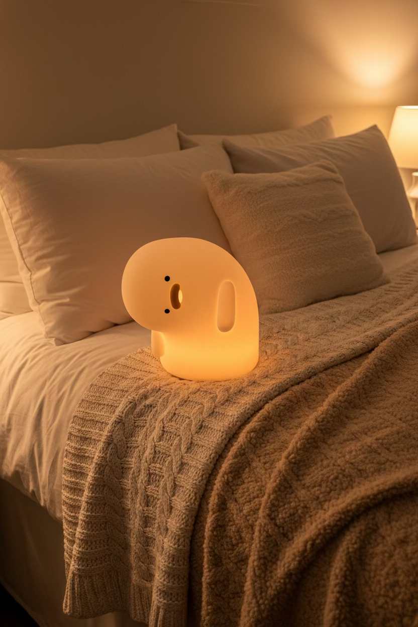 Silicone Lamp Why Duck