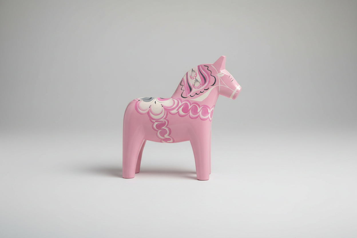 Dophäst Pink 30 cm Nils Olsson Dalahästar