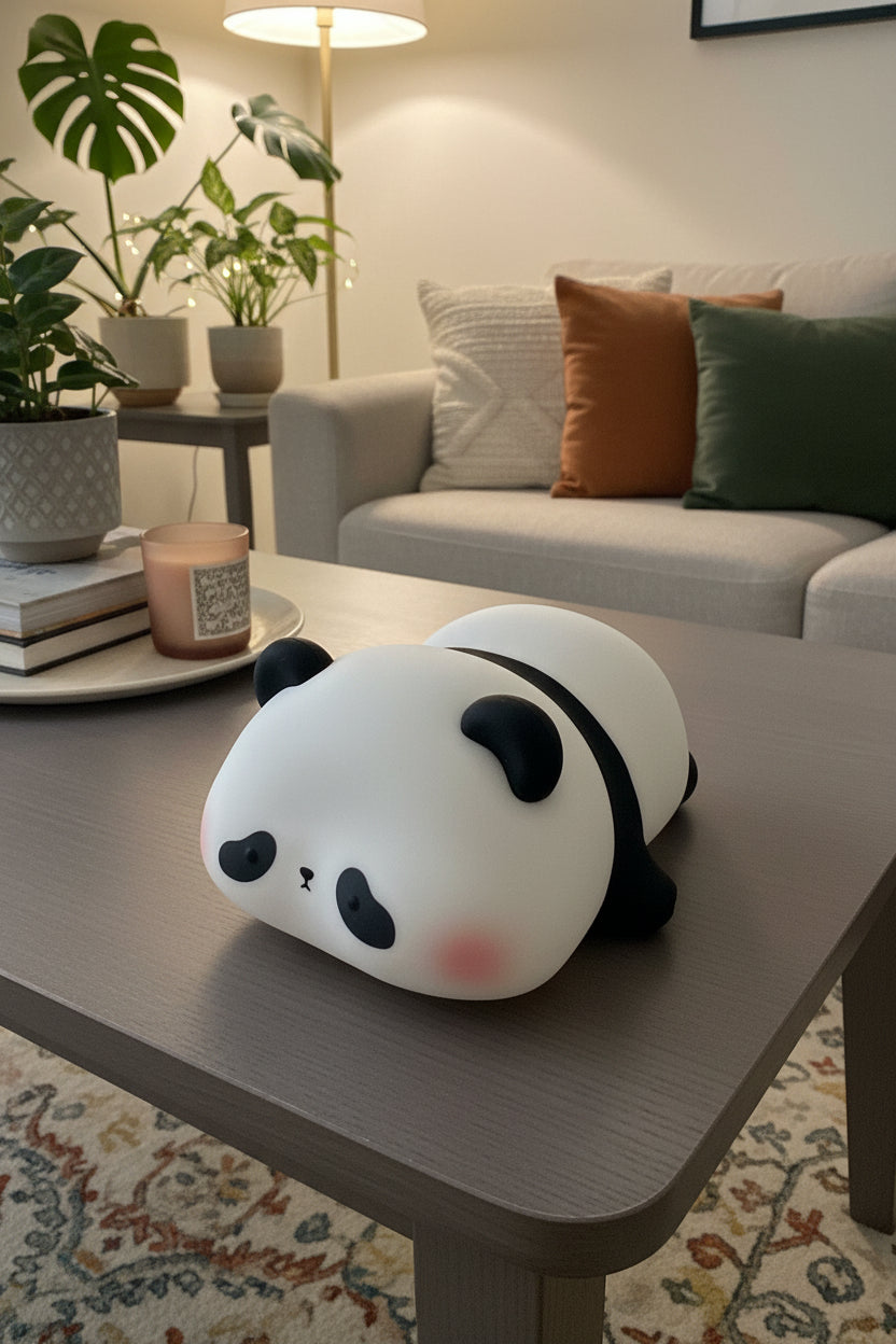 Lying Panda Silicone Light