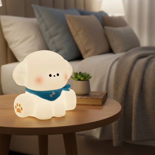 Cute Puppy Silicone Lamp