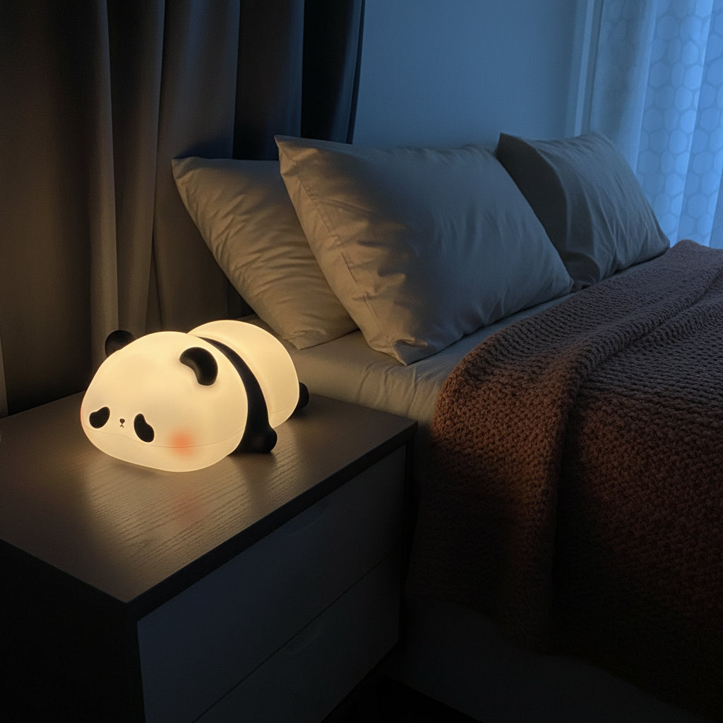 Lying Panda Silicone Light