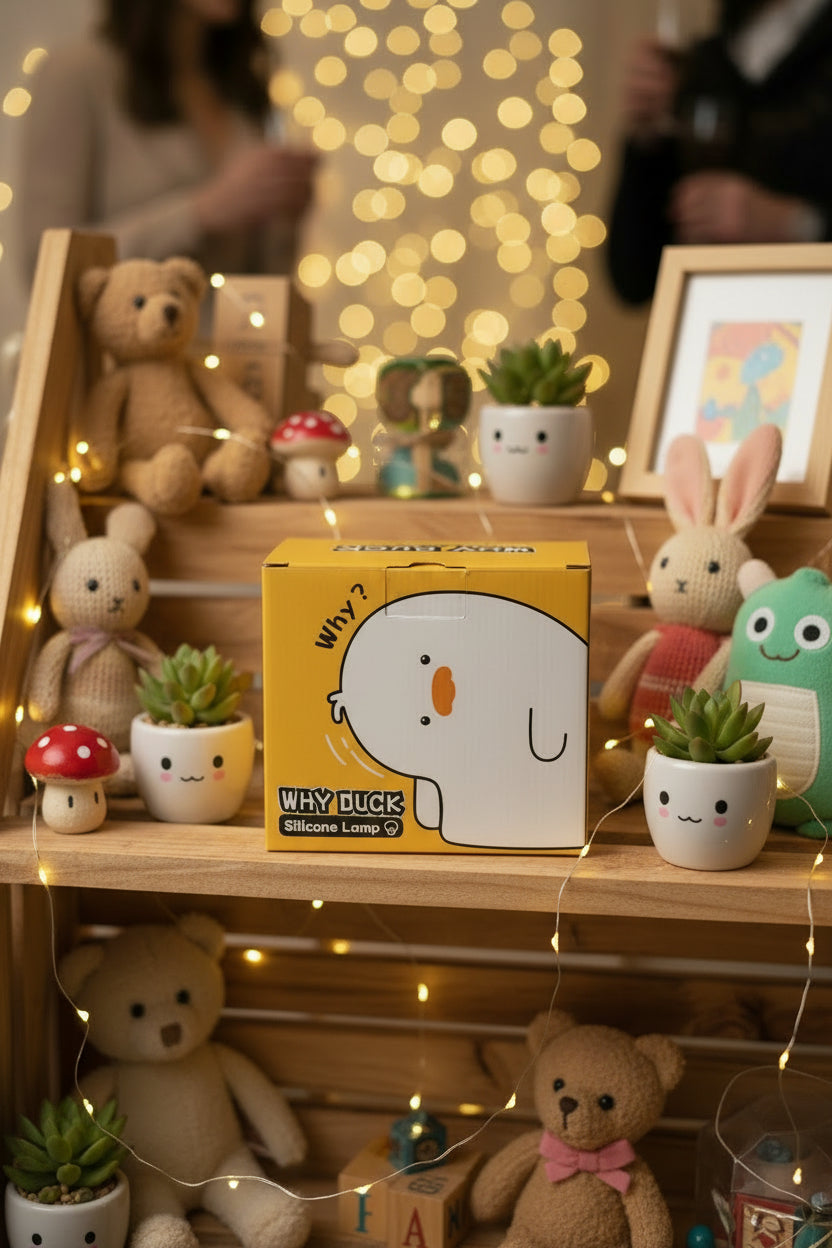 Silicone Lamp Why Duck